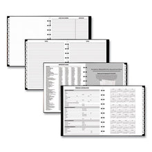 Load image into Gallery viewer, Move-a-page Academic Weekly-monthly Planners, 11 X 9, Black, 2021-2022
