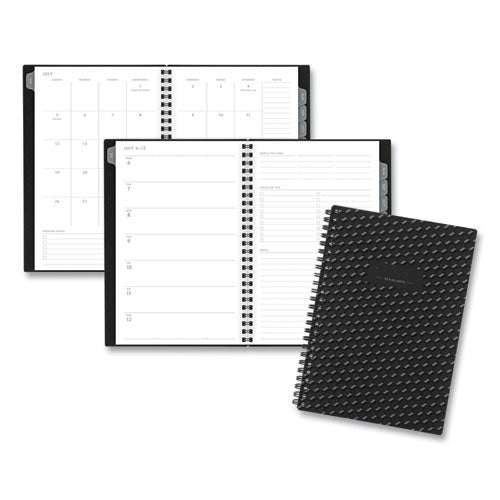 Elevation Academic Weekly-monthly Planner, 8.5 X 5.5, Black, 2021-2022