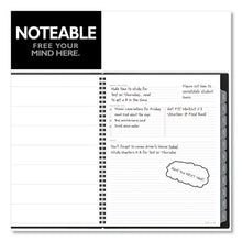 Load image into Gallery viewer, Elevation Academic Weekly-monthly Planner, 11 X 8.5, Black, 2021-2022

