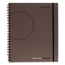 Load image into Gallery viewer, Plan. Write. Remember. Planning Notebook Two Days Per Page, 11 X 8 3-8, Gray
