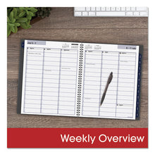 Load image into Gallery viewer, Dayminder Academic Weekly-monthly Planners, 11 X 8, Charcoal, 2021-2022

