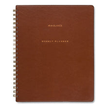 Load image into Gallery viewer, Signature Collection Academic Planner, 11.5 X 8, Distressed Brown, 2021-2022
