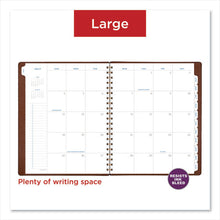 Load image into Gallery viewer, Signature Collection Academic Planner, 11.5 X 8, Distressed Brown, 2021-2022
