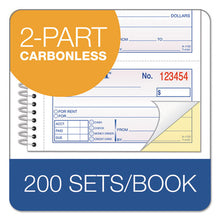 Load image into Gallery viewer, Two-part Rent Receipt Book, 2.75 X 4.75, Carbonless, 200 Forms
