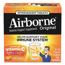 Load image into Gallery viewer, Immune Support Effervescent Tablet, Orange, 30 Box, 72 Boxes-carton
