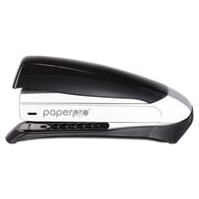Load image into Gallery viewer, Inspire Premium Spring-powered Full-strip Stapler, 20-sheet Capacity, Black-silver
