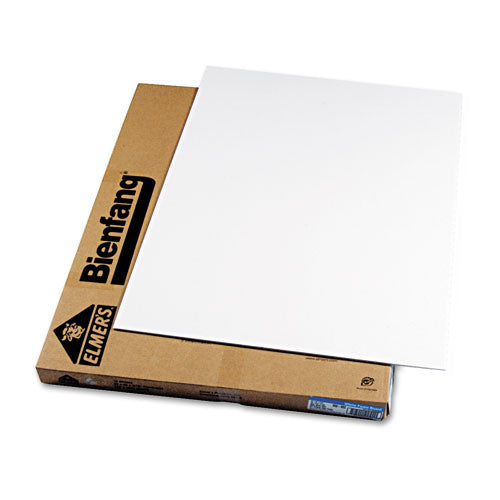 Polystyrene Foam Board, 30 X 40, White Surface And Core, 10-carton