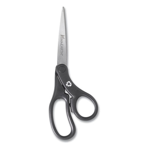Kleenearth Basic Plastic Handle Scissors, 8