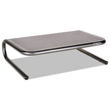 Load image into Gallery viewer, Metal Art Jr. Monitor Stand, 14.75&quot; X 11&quot; X 4.25&quot;, Pewter, Supports 40 Lbs
