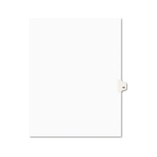Load image into Gallery viewer, Preprinted Legal Exhibit Side Tab Index Dividers, Avery Style, 10-tab, 65, 11 X 8.5, White, 25-pack, (1065)

