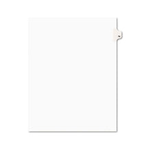 Load image into Gallery viewer, Preprinted Legal Exhibit Side Tab Index Dividers, Avery Style, 10-tab, 78, 11 X 8.5, White, 25-pack, (1078)
