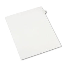 Load image into Gallery viewer, Preprinted Legal Exhibit Side Tab Index Dividers, Avery Style, 10-tab, 78, 11 X 8.5, White, 25-pack, (1078)
