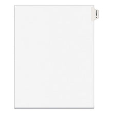Load image into Gallery viewer, Avery-style Preprinted Legal Side Tab Divider, Exhibit A, Letter, White, 25-pack, (1371)
