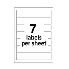 Load image into Gallery viewer, Printable 4&quot; X 6&quot; - Permanent File Folder Labels, 0.69 X 3.44, White, 7-sheet, 36 Sheets-pack, (5209)
