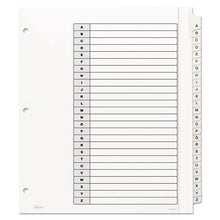 Load image into Gallery viewer, Customizable Toc Ready Index Black And White Dividers, 26-tab, Letter
