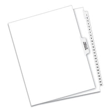 Load image into Gallery viewer, Preprinted Legal Exhibit Side Tab Index Dividers, Avery Style, 25-tab, 1 To 25, 11 X 8.5, White, 1 Set
