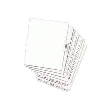 Load image into Gallery viewer, Avery-style Preprinted Legal Bottom Tab Dividers, Exhibit R, Letter, 25-pack
