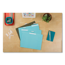 Load image into Gallery viewer, Insertable Index Tabs With Printable Inserts, 1-5-cut Tabs, Clear, 1.5&quot; Wide, 25-pack
