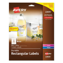 Load image into Gallery viewer, Durable Water-resistant Wraparound Labels W- Sure Feed, 3 1-4 X 7 3-4, 16-pk

