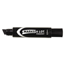 Load image into Gallery viewer, Marks A Lot Extra-large Desk-style Permanent Marker, Extra-broad Chisel Tip, Black (24148)
