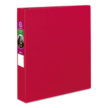 Load image into Gallery viewer, Durable Non-view Binder With Durahinge And Slant Rings, 3 Rings, 1.5&quot; Capacity, 11 X 8.5, Red
