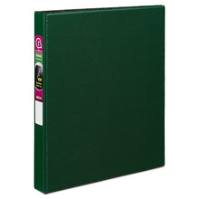 Load image into Gallery viewer, Durable Non-view Binder With Durahinge And Slant Rings, 3 Rings, 1&quot; Capacity, 11 X 8.5, Green

