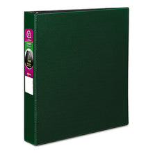 Load image into Gallery viewer, Durable Non-view Binder With Durahinge And Slant Rings, 3 Rings, 1.5&quot; Capacity, 11 X 8.5, Green

