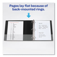 Load image into Gallery viewer, Durable Non-view Binder With Durahinge And Slant Rings, 3 Rings, 2&quot; Capacity, 11 X 8.5, Blue
