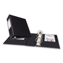 Load image into Gallery viewer, Mini Size Durable Non-view Binder With Round Rings, 3 Rings, 2&quot; Capacity, 8.5 X 5.5, Black
