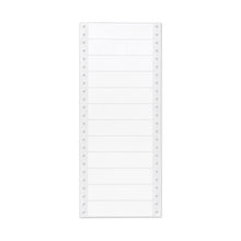 Load image into Gallery viewer, Dot Matrix Printer Mailing Labels, Pin-fed Printers, 0.94 X 4, White, 5,000-box
