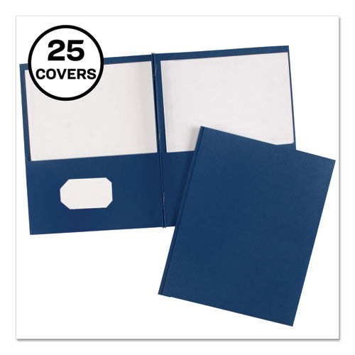 Two-pocket Folder, Prong Fastener, Letter, 1-2