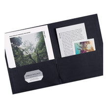 Load image into Gallery viewer, Two-pocket Folder, 40-sheet Capacity, Assorted Colors, 25-box
