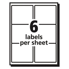 Load image into Gallery viewer, Matte Clear Easy Peel Mailing Labels W- Sure Feed Technology, Laser Printers, 3.33 X 4, Clear, 6-sheet, 50 Sheets-box
