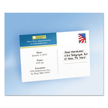 Load image into Gallery viewer, Postcards, Color Laser Printing, 4 X 6, Uncoated White, 2 Cards-sheet, 80-box
