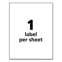 Load image into Gallery viewer, Ultraduty Ghs Chemical Waterproof And Uv Resistant Labels, 8.5 X 11, White, 50-pack
