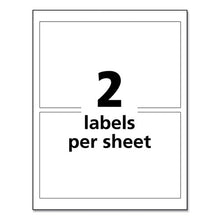 Load image into Gallery viewer, Ultraduty Ghs Chemical Waterproof And Uv Resistant Labels, 4.75 X 7.75, White, 2-sheet, 50 Sheets-pack
