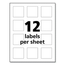 Load image into Gallery viewer, Ultraduty Ghs Chemical Waterproof And Uv Resistant Labels, 2 X 2, White, 12-sheet, 50 Sheets-pack
