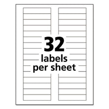 Load image into Gallery viewer, Durable Permanent Id Labels With Trueblock Technology, Laser Printers, 0.63 X 3, White, 32-sheet, 50 Sheets-pack
