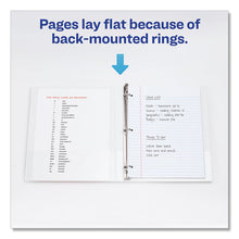 Load image into Gallery viewer, Framed View Heavy-duty Binders, 3 Rings, 0.5&quot; Capacity, 11 X 8.5, White
