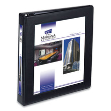 Load image into Gallery viewer, Framed View Heavy-duty Binders, 3 Rings, 1&quot; Capacity, 11 X 8.5, Black
