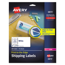 Load image into Gallery viewer, Vibrant Laser Color-print Labels W- Sure Feed, 2 X 3 3-4, White, 200-pk
