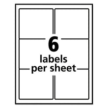 Load image into Gallery viewer, Vibrant Laser Color-print Labels W- Sure Feed, 3 X 3 3-4, White, 150-pk
