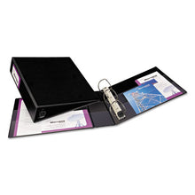 Load image into Gallery viewer, Heavy-duty Non-view Binder With Durahinge And One Touch Ezd Rings, 3 Rings, 2&quot; Capacity, 11 X 8.5, Black
