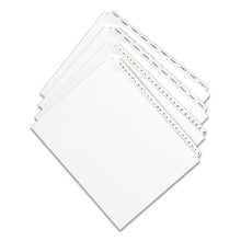 Load image into Gallery viewer, Preprinted Legal Exhibit Side Tab Index Dividers, Allstate Style, 26-tab, Exhibit A To Exhibit Z, 11 X 8.5, White, 1 Set
