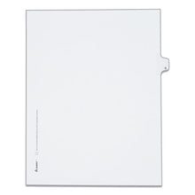 Load image into Gallery viewer, Preprinted Legal Exhibit Side Tab Index Dividers, Allstate Style, 26-tab, S, 11 X 8.5, White, 25-pack
