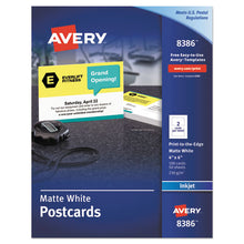 Load image into Gallery viewer, Postcards, Inkjet, 4 X 6, 2 Cards-sheet, White, 100 Cards-box
