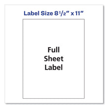 Load image into Gallery viewer, Shipping Labels With Trueblock Technology, Inkjet Printers, 8.5 X 11, White, 100-box
