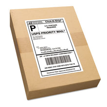 Load image into Gallery viewer, Shipping Labels W- Trueblock Technology, Inkjet-laser Printers, 5.5 X 8.5, White, 2-sheet, 500 Sheets-box
