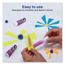 Load image into Gallery viewer, Permanent Glue Stic Value Pack, 0.26 Oz, Applies Purple, Dries Clear, 18-pack
