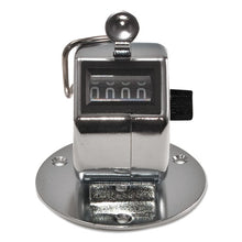 Load image into Gallery viewer, Tally Ii Desk Model Tally Counter, Registers 0-9999, Chrome
